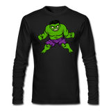 Character #35 Men's Long Sleeve T-Shirt by Next Level - black