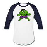 Character #35 Baseball T-Shirt - white/navy