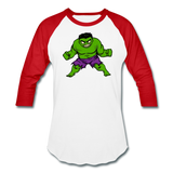 Character #35 Baseball T-Shirt - white/red