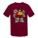 Character #33 Kids' Moisture Wicking Performance T-Shirt - burgundy