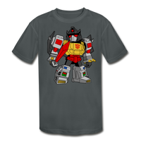 Character #33 Kids' Moisture Wicking Performance T-Shirt - charcoal
