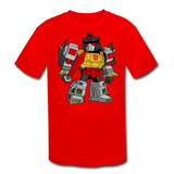 Character #33 Kids' Moisture Wicking Performance T-Shirt - red