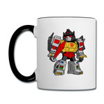 Character #33 Contrast Coffee Mug - white/black