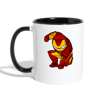 Character #34 Contrast Coffee Mug - white/black