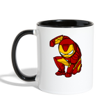 Character #34 Contrast Coffee Mug - white/black