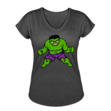 Character #35 Women's Tri-Blend V-Neck T-Shirt - deep heather