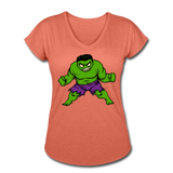 Character #35 Women's Tri-Blend V-Neck T-Shirt - heather bronze