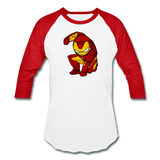 Character #34 Baseball T-Shirt - white/red
