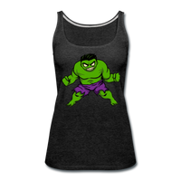 Character #35 Women’s Premium Tank Top - charcoal gray