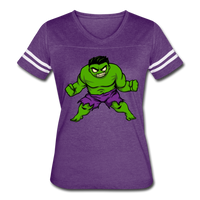 Character #35 Women’s Vintage Sport T-Shirt - vintage purple/white