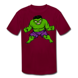 Character #35 Kids' Moisture Wicking Performance T-Shirt - burgundy