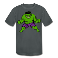 Character #35 Kids' Moisture Wicking Performance T-Shirt - charcoal