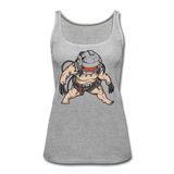 Character #36 Women’s Premium Tank Top - heather gray