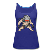 Character #36 Women’s Premium Tank Top - royal blue