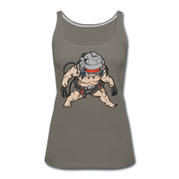 Character #36 Women’s Premium Tank Top - asphalt gray