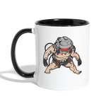 Character #36 Contrast Coffee Mug - white/black