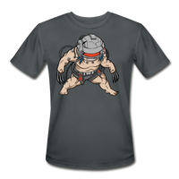 Character #36 Men’s Moisture Wicking Performance T-Shirt - charcoal
