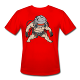 Character #36 Men’s Moisture Wicking Performance T-Shirt - red