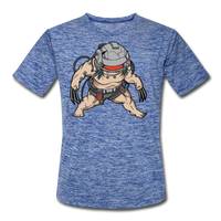 Character #36 Men’s Moisture Wicking Performance T-Shirt - heather blue