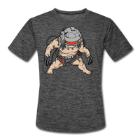 Character #36 Men’s Moisture Wicking Performance T-Shirt - dark heather gray