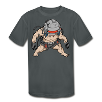 Character #36 Kids' Moisture Wicking Performance T-Shirt - charcoal