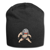 Character #36 Jersey Beanie - charcoal gray