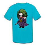 Character #37 Kids' Moisture Wicking Performance T-Shirt - turquoise