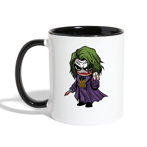 Character #37 Contrast Coffee Mug - white/black