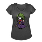 Character #37 Women's Tri-Blend V-Neck T-Shirt - deep heather