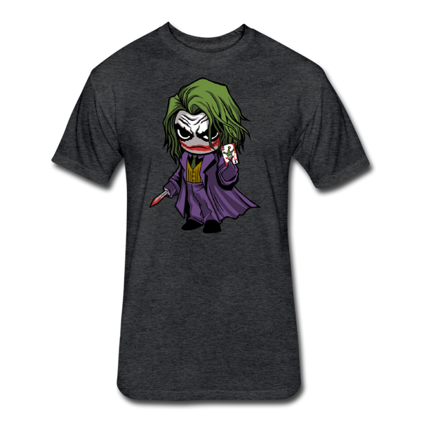 Character #37 Fitted Cotton/Poly T-Shirt by Next Level - heather black