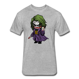 Character #37 Fitted Cotton/Poly T-Shirt by Next Level - heather gray