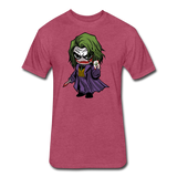 Character #37 Fitted Cotton/Poly T-Shirt by Next Level - heather burgundy