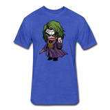 Character #37 Fitted Cotton/Poly T-Shirt by Next Level - heather royal