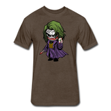 Character #37 Fitted Cotton/Poly T-Shirt by Next Level - heather espresso