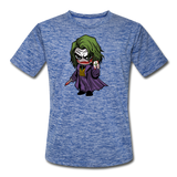 Character #37 Men’s Moisture Wicking Performance T-Shirt - heather blue
