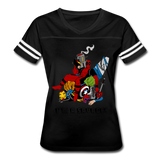 Character #38 Women’s Vintage Sport T-Shirt - black/white