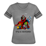 Character #38 Women’s Vintage Sport T-Shirt - heather gray/charcoal