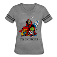 Character #38 Women’s Vintage Sport T-Shirt - heather gray/charcoal