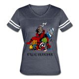 Character #38 Women’s Vintage Sport T-Shirt - vintage navy/white