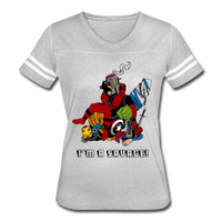 Character #38 Women’s Vintage Sport T-Shirt - heather gray/white