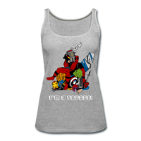 Character #38 Women’s Premium Tank Top - heather gray