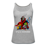 Character #38 Women’s Premium Tank Top - heather gray