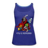 Character #38 Women’s Premium Tank Top - royal blue