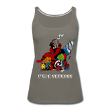 Character #38 Women’s Premium Tank Top - asphalt gray