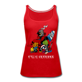 Character #38 Women’s Premium Tank Top - red