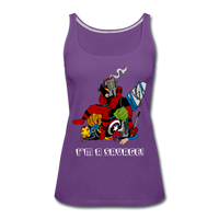 Character #38 Women’s Premium Tank Top - purple