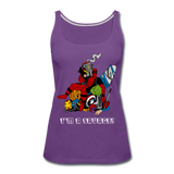 Character #38 Women’s Premium Tank Top - purple