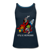 Character #38 Women’s Premium Tank Top - deep navy