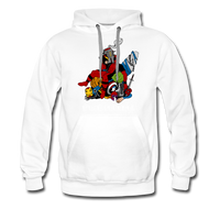 Character #38 Men’s Premium Hoodie - white
