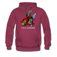 Character #38 Men’s Premium Hoodie - burgundy